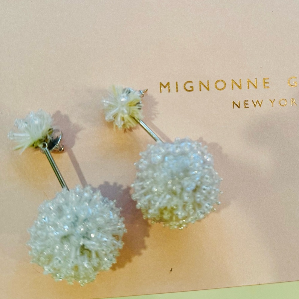 Mignonne Gavigan beaded Holiday Party earrings